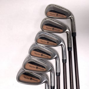 TaylorMade Firesole Iron Set 3-PW Bubble 70g Senior Missing 5i & 8i RH Rattle