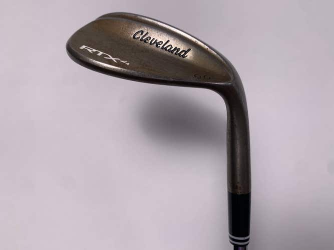 Cleveland RTX 4 Tour Raw Lob Wedge LW 60* 9 DG S400 Stiff Steel Mens RH