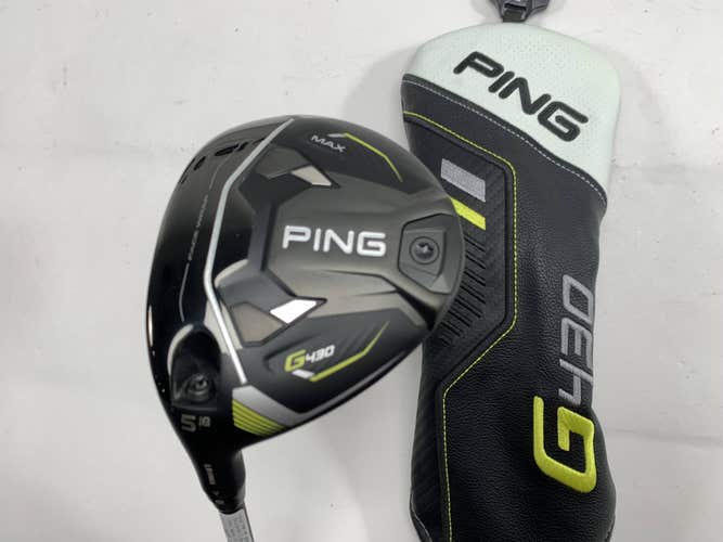 Ping G430 Max 5 Fairway Wood 18* Alta CB 65g Regular Graphite Mens LH HC
