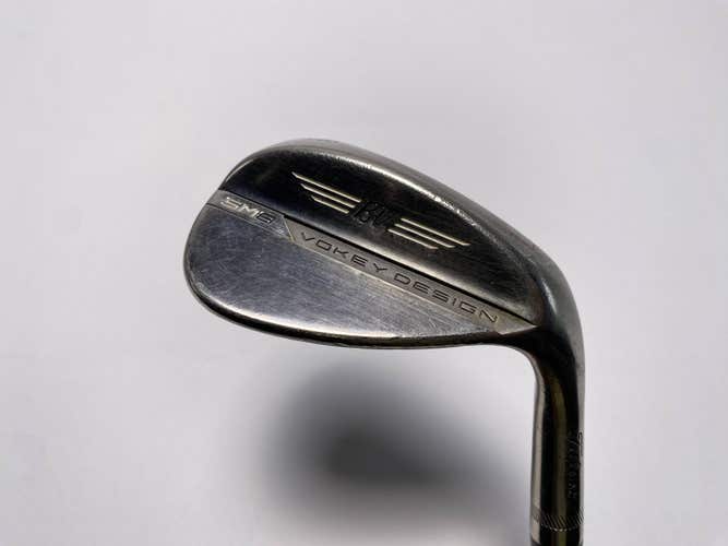 Titleist Vokey SM8 Jet Black Lob Wedge LW 58* 14 K-Grind Wedge Steel Mens RH