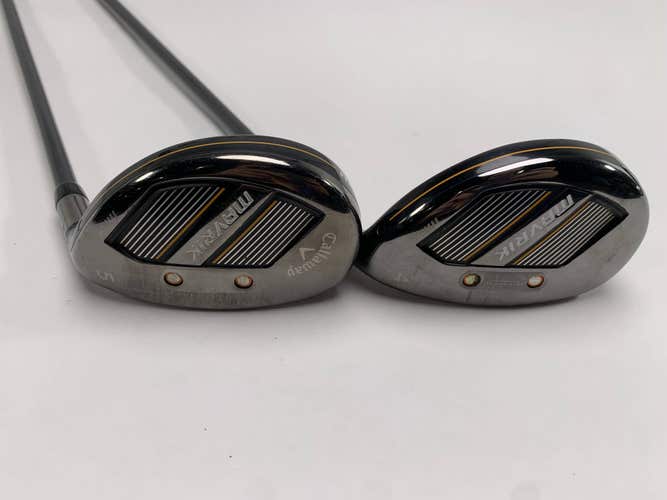 Callaway Mavrik Max 4 & 5 Hybrid Set 22* 25* Catalyst 5.5 65g Regular RH
