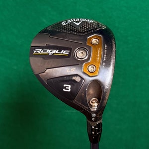 TOUR ISSUE Callaway Rogue ST LS 15 Fairway 3 Wood Denali 6.0 70g Graphite Stiff