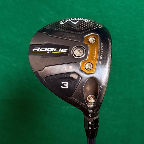 TOUR ISSUE Callaway Rogue ST LS 15 Fairway 3 Wood Denali 6.0 70g Graphite Stiff