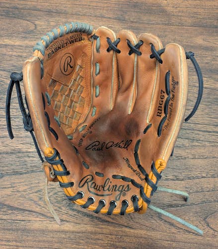 Nice Dad Glove / Coach Glove, Rawlings RBG67 12.5 - Paul O'neil New York Yankee - RELACED