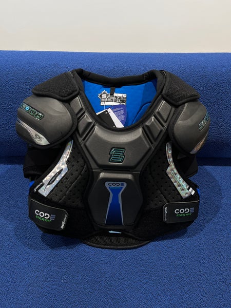 Sher-Wood Code Encrypt 1 Shoulder Pads Size Large
