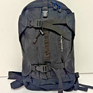 Burton Black Hydration System Compatible Snowboard Daypack ~3" x 9.5" x 18" LOOK