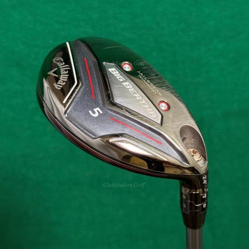 Callaway Big Bertha 2019 24 5 Hybrid HZRDUS Silver 6.0 75g Graphite Stiff w/HC