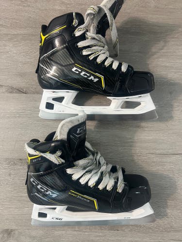 CCM Super Tacks 9370 Hockey Goalie Skates Size 3.5 (Used)