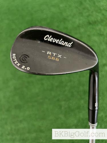 Cleveland RTX 588 Rotex 2.0 Black 52 Degree Wedge / Wedge Flex