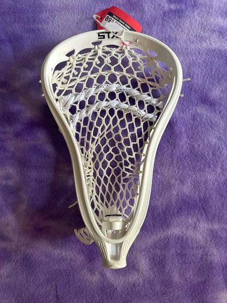 White STX G22 Strung Head (New)