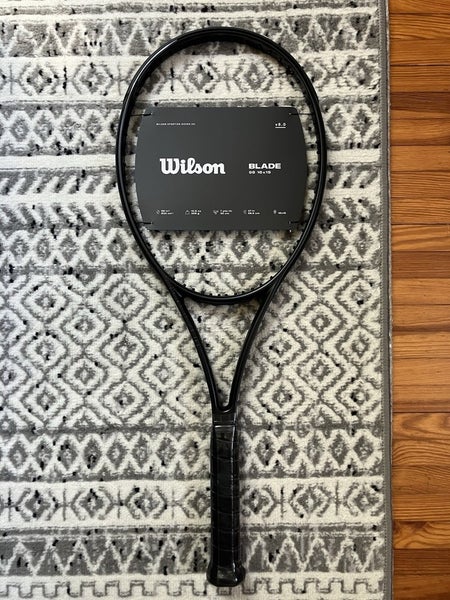 NEW Wilson Blade 98 v8 Noir (All-Black Edition) - 16x19 - 4 3/8