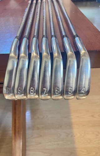 Men's 2024 Mizuno Pro 245 Right Handed Iron Set Regular Flex Steel Shaft (Used)