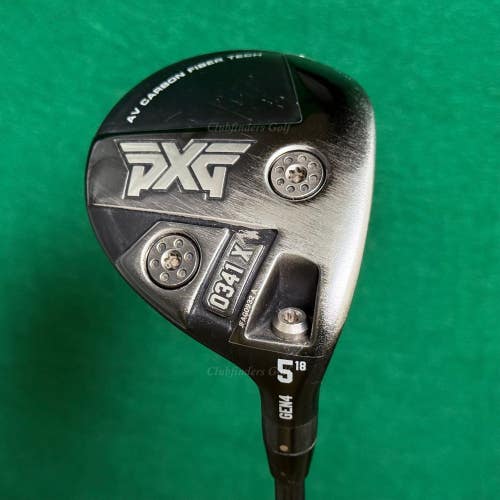 PXG 0341 X GEN4 18 Fairway 5 Wood Project X Cypher Forty 5.0 Graphite Seniors