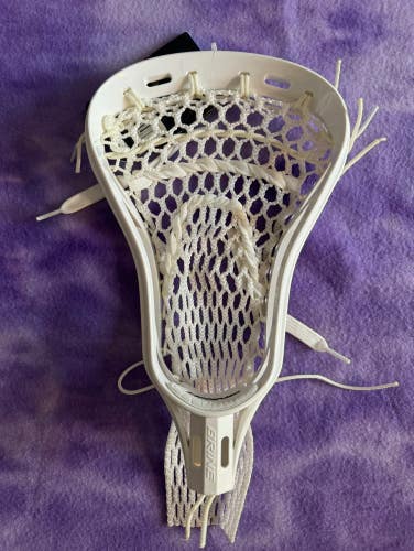 White Brine Edge Strung Head (New)