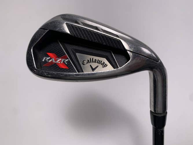 Callaway Razr X Gap Wedge GW 75g Stiff Graphite Mens RH Midsize Grip