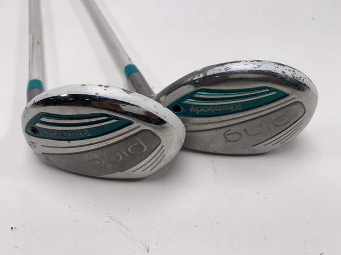 Ping Rhapsody 2015 4 & 5 Hybrid Set 22* 26* ULT220 Lite Ladies Graphite RH