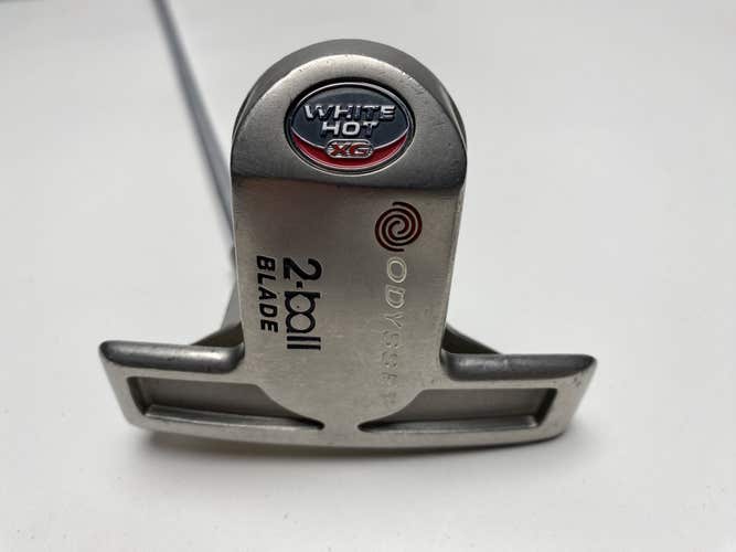 Odyssey White Hot XG 2-Ball Blade Putter 33" SuperStroke Slim 3.0 Mens RH