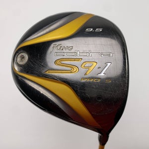 Cobra S9-1 Pro S Driver 9.5* Fujikura Speeder Pro Regular Graphite Mens RH