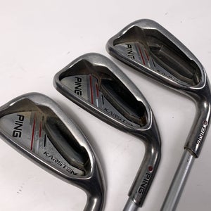 Ping Karsten 2014 Iron Set 7-9 Brown Dot KS 401 Regular Graphite Mens RH