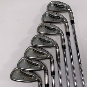 TaylorMade Rac OS 2005 Iron Set 3-PW Regular Steel Mens RH-No 6 Iron