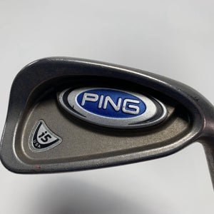 Ping i5 Single 5 Iron White Dot 3* Up Cushin Regular Steel Mens RH
