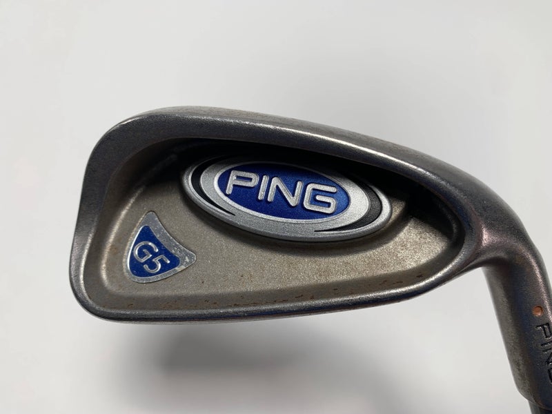 Ping G5 Single 7 Iron Brown Dot 3* Flat TFC 100 I Soft Regular Senior Mens RH