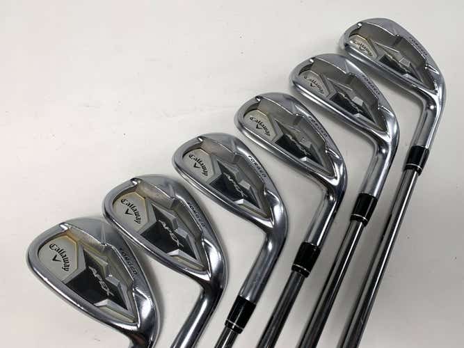 Callaway Apex 19 Iron Set 5-PW Catalyst 5.5 60g Regular Graphite Mens RH