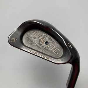 Ping Zing Single 6 Iron Black Dot Karsten JZ Regular Steel Mens RH