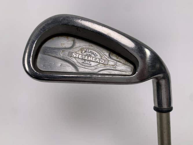 Callaway X-14 Single 6 Iron Steelhead X-14 Gems Ladies Graphite Womens RH