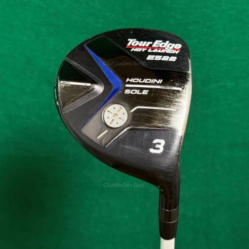 Tour Edge Hot Launch E522 Fairway 3 Wood Fubuki HL 55-S Graphite Stiff w/HC