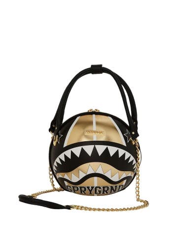 Sprayground Harlem Globetrotters Unisex Basketball Shaped Bag Backpack DSB122