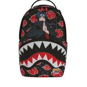Sprayground Naruto Itachi On Clouds DLXSV Faux Leather Laptop Backpack DSB118