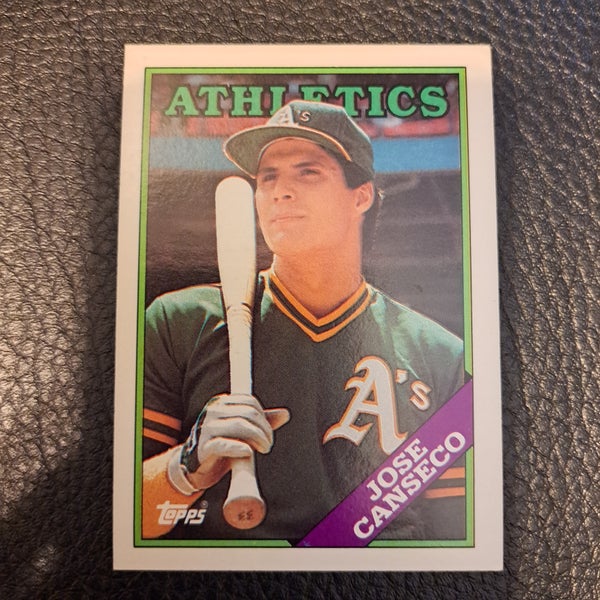 1988 Topps Jose Canseco #370 Baseball Trading Card