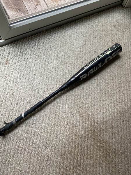 2019 Rawlings Quatro Pro Composite BBCOR Certified Bat (-3) 30 oz 33" (Used)