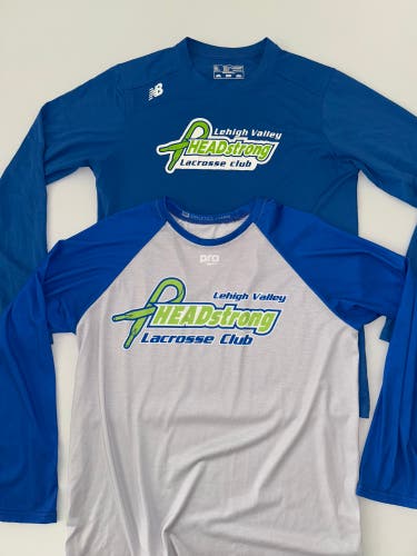 (LOT OF 2) Men's New Balance long sleeve Shirt size large