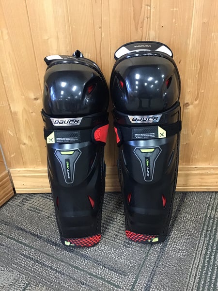 Intermediate Bauer Shift Pro 14" Shin Pads (New)