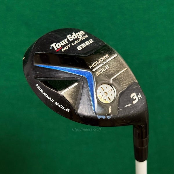 Tour Edge Hot Launch E522 3 Hybrid Fubuki HL Series 55-R Graphite Regular w/HC
