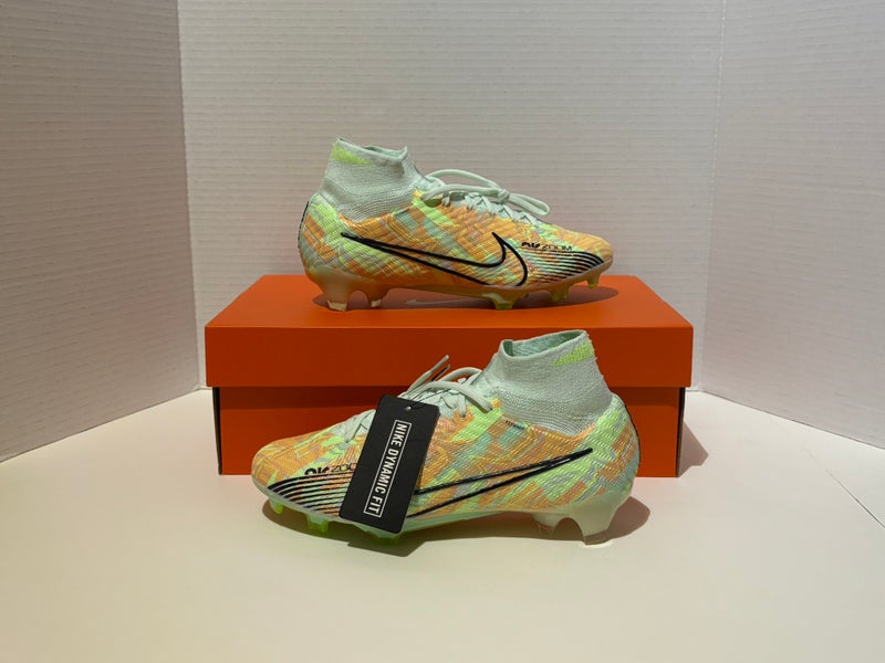 Size 5.5 Nike Zoom Mercurial Superfly 9 Elite FG ‘Bonded Pack’ Men’s Soccer Cleats DJ4977-344