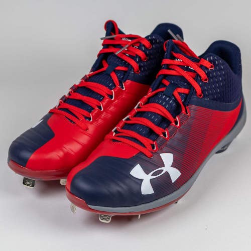 Under Armour Matt Wieters Yard Mid HYB Baseball Cleats Men's Size 13.0  New Wit
