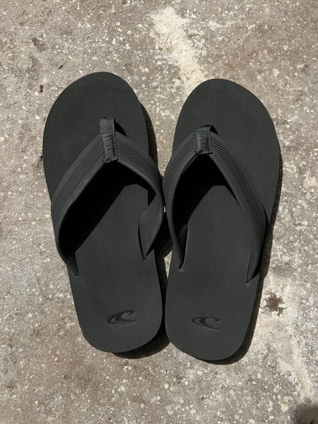 Gray Men's Size M 11.5 (W 12.5) Adult Quicksliver Sandals (New)