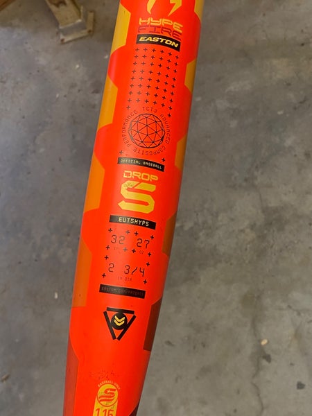 2025 Easton Hype Fire Composite USSSA Certified Bat (-5) 27 oz 32" (Used)