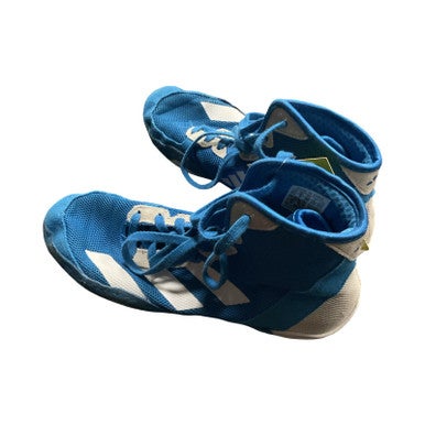 Used Adidas Wrestling Shoes Royal Blue Senior 5.5 11859-S000023661