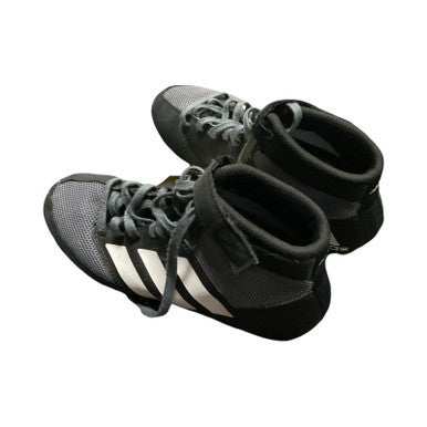 Used Adidas Wrestling Shoes Black Junior 04.5 11859-S000023662