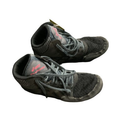 Used Asics Wrestling Shoes Black Youth 06.0 11859-S000023441