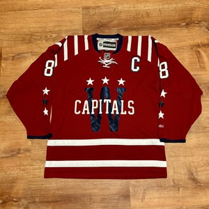 Reebok Alexander Ovechkin Washington Capitals 2015 NHL Winter Classic Jersey (M)