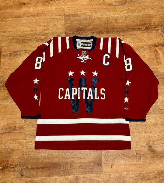 Reebok Alexander Ovechkin Washington Capitals 2015 NHL Winter Classic Jersey (M)