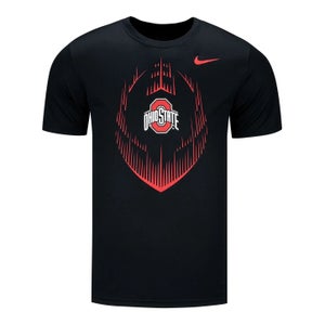 new Nike men's large ohio state buckeyes Dri-Fit Legend icon football tee/T-shirt