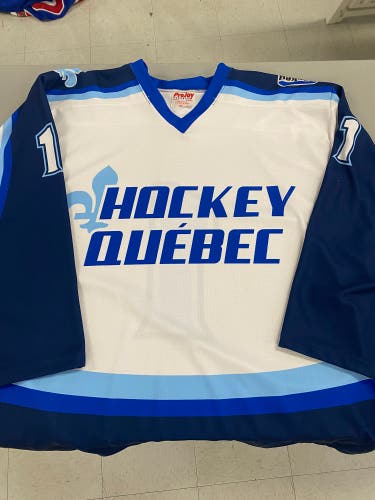 Hockey Quebec Goalie Cut Jersey (New)
