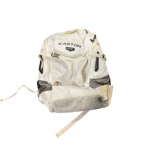 Used Easton WHITE GHOST BB/SB Player Carry Bag White 11834-S000039837