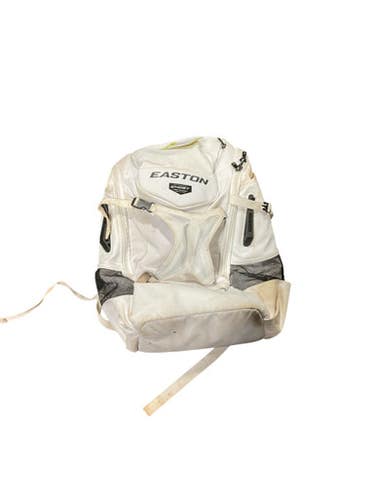 Used Easton WHITE GHOST BB/SB Player Carry Bag White 11834-S000039837